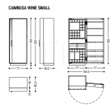 Винный шкаф CAMBUSA WINE SMALL & WINE SMALL JUMBO Riva 1920
