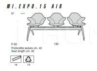 Система сидений Mi.Expo.15 Air Mascheroni