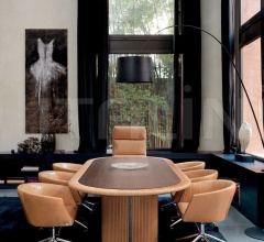 Итальянские Столы для конференц зала - Стол Ellisse Conference Table фабрика Mascheroni