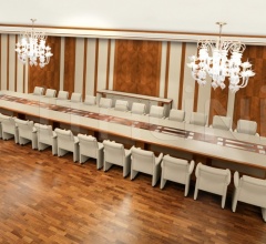 Итальянские Столы для конференц зала - Стол Giubileo фабрика Mascheroni