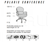 Кресло Polaris Conference Mascheroni