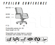 Кресло Ypsilon Conference Mascheroni