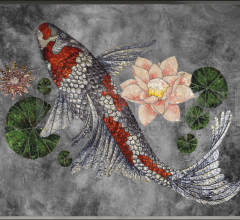 Итальянские Интерьерные декорации - Интерьерная декорация Koi Carp Итальянские Интерьерные декорации - Интерьерная декорация Koi Carp фабрика IPE Cavalli (Visionnaire)
