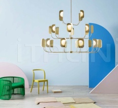 Итальянские Люстры - Люстра LEAF 7208/24 Итальянские Люстры - Люстра LEAF 7208/24 фабрика MM Lampadari