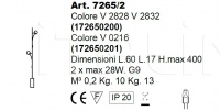 Подвесной светильник ARCH 7265/2 MM Lampadari
