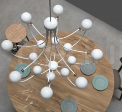 Итальянские Люстры - Люстра DOTS 7210/16 Итальянские Люстры - Люстра DOTS 7210/16 фабрика MM Lampadari