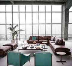 Модульный диван Massimosistema Модульный диван Massimosistema фабрика Poltrona Frau