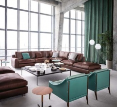 Модульный диван Massimosistema Модульный диван Massimosistema фабрика Poltrona Frau