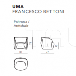Кресло UMA Busnelli (закрыта)