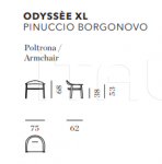 Кресло Odyssee XL Busnelli (закрыта)