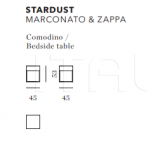 Тумбочка Stardust Busnelli (закрыта)