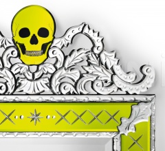 Итальянские Предметы интерьера - Зеркало Memento Mori 010 Итальянские Предметы интерьера - Зеркало Memento Mori 010 фабрика Arte Veneziana