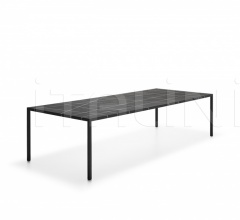 Стол обеденный Tense Material Intarsia Стол обеденный Tense Material Intarsia фабрика Mdf Italia