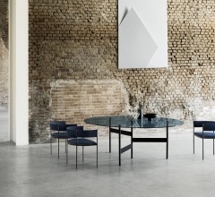 Итальянские Уличные столы - Стол обеденный Notes Итальянские Уличные столы - Стол обеденный Notes фабрика Living Divani