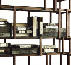 Итальянские Гостиная - Книжный стеллаж Aero Итальянские Гостиная - Книжный стеллаж Aero фабрика Living Divani