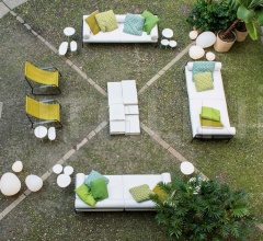 Диван Agra Outdoor Диван Agra Outdoor фабрика Living Divani