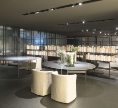 Итальянские Гостиная - Книжный стеллаж Aero Итальянские Гостиная - Книжный стеллаж Aero фабрика Living Divani