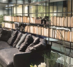 Итальянские Гостиная - Книжный стеллаж Aero Итальянские Гостиная - Книжный стеллаж Aero фабрика Living Divani