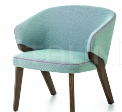 Кресло Nora Lounge 1531 фабрика Bross Italia