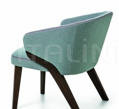 Кресло Nora Lounge 1531 фабрика Bross Italia