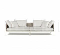 Итальянские Уличная мебель - Диван BASKET 353 module фабрика Roda