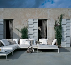 Итальянские Уличная мебель - Диван BASKET 357 module фабрика Roda