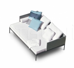 Итальянские Уличная мебель - Диван BASKET 358 module фабрика Roda