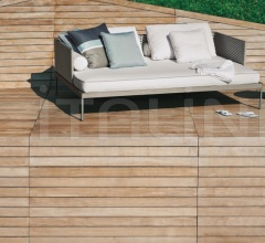 Итальянские Уличная мебель - Диван BASKET 358 module фабрика Roda
