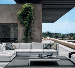 Итальянские Уличная мебель - Диван DOUBLE 001 module фабрика Roda