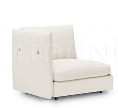 Итальянские Уличная мебель - Диван DOUBLE 003 module фабрика Roda