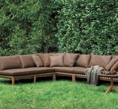 Итальянские Уличная мебель - Кресло NETWORK 110 module central фабрика Roda