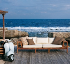 Итальянские Уличная мебель - Диван NETWORK 120 sofa фабрика Roda