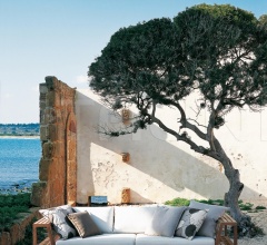 Итальянские Уличная мебель - Диван NETWORK 120 sofa фабрика Roda