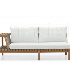 Итальянские Уличная мебель - Диван NETWORK 121 module right фабрика Roda