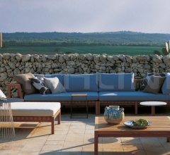 Итальянские Уличная мебель - Диван NETWORK 121 module right фабрика Roda