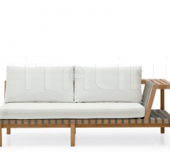 Итальянские Уличная мебель - Диван NETWORK 122 module left фабрика Roda