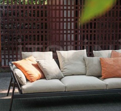 Итальянские Уличная мебель - Диван PIPER 003 sofa фабрика Roda
