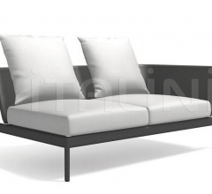 Итальянские Уличная мебель - Диван PIPER 005 left module фабрика Roda