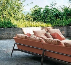 Итальянские Уличная мебель - Диван PIPER 006 central module фабрика Roda