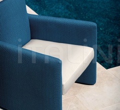 Итальянские Уличная мебель - Кресло DOUBLE 021 lounge chair фабрика Roda