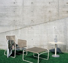 Итальянские Уличная мебель - Пуф HARP 311 stool фабрика Roda