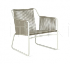 Итальянские Уличная мебель - Кресло HARP 368 lounge chair фабрика Roda