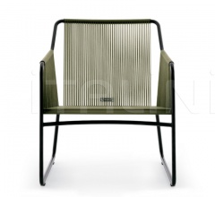 Итальянские Уличная мебель - Кресло HARP 368 lounge chair фабрика Roda