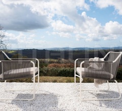 Итальянские Уличная мебель - Кресло HARP 368 lounge chair фабрика Roda