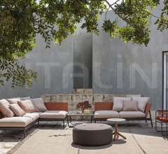 Итальянские Уличная мебель - Кресло HARP 768 lounge chair фабрика Roda