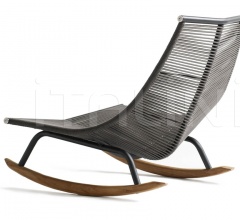 Итальянские Уличная мебель - Кресло LAZE 003 rocking chair фабрика Roda