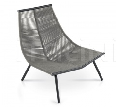 Итальянские Уличная мебель - Кресло LAZE 002 lounge chair high backrest фабрика Roda