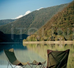 Итальянские Уличная мебель - Кресло LAWRENCE 390 lounge chair фабрика Roda