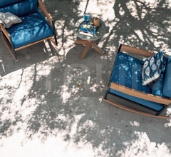 Итальянские Уличная мебель - Кресло NAP 082 rocking chair фабрика Roda