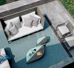 Итальянские Уличные столики - Кофейный столик LEAF 002 coffee table Итальянские Уличные столики - Кофейный столик LEAF 002 coffee table фабрика Roda